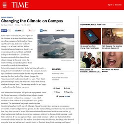 Changing the Climate on Campus