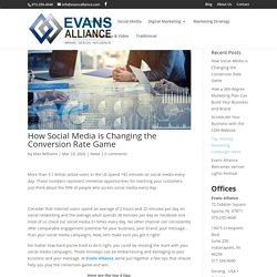 How Social Media is Changing the Conversion Rate Game