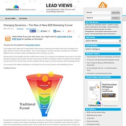 Changing Dynamics – The Rise of New B2B Marketing Funnel