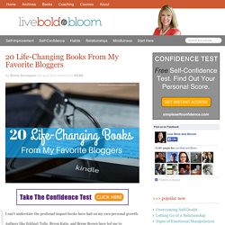 20 Life Changing Books Written By Top Bloggers