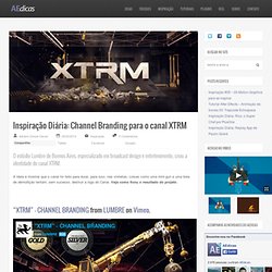Channel Branding para o Canal XTRM
