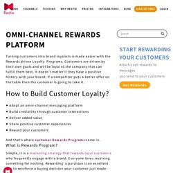 Omni-channel Rewards Platform