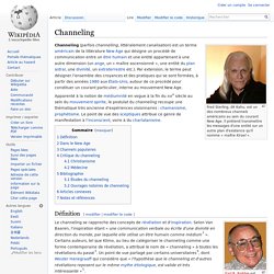 Channeling