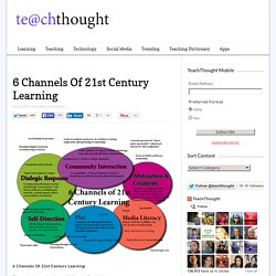 6 Channels Of 21st Century Learning