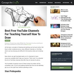 Best Free YouTube Channels For Teaching Yourself How To Draw