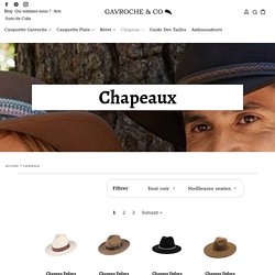 Chapeau : Achat de Chapeaux en Ligne