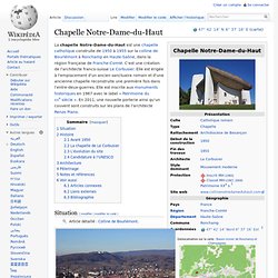 Chapelle Notre-Dame-du-Haut — Wikipédia - Waterfox