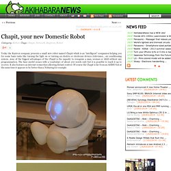 Chapit, your new Domestic Robot