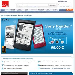 Sony Reader, la liseuse à encre numérique