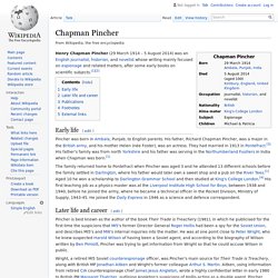 Chapman Pincher