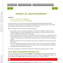 Chapter 12. Guest Installation