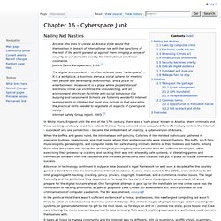 Chapter 16 - Cyberspace Junk - NetHistory