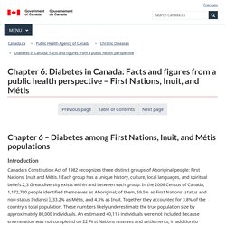 Chapter 6: Diabetes in Canada: Facts and figures from a public health perspec...