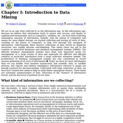 Chapter 1: Introduction to Data Mining