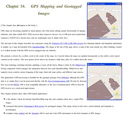 Chapter 34. GPS Mapping and Geotagged Images