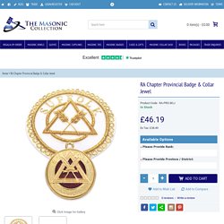 RA Chapter Provincial Badge & Collar Jewel