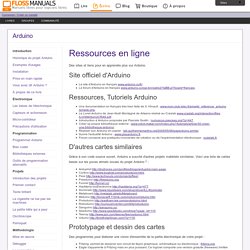 Ressources-En-Ligne / Arduino