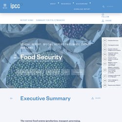 Chapter 5 : Food Security — Special Report on Climate Change and Land