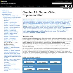 Chapter 11: Server-Side Implementation