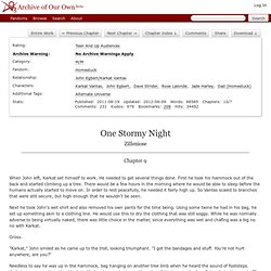 One Stormy Night - Chapter 9 - Zilleniose - Homestuck
