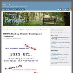 SSIS ETL: Handling Character Encodings and Conversions - Benefic