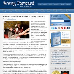 Character-Driven Creative Writing Prompts