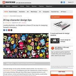 20 top character design tips: 10 more top character design tips