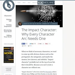 The Impact Character: Why Every Character Arc Needs One