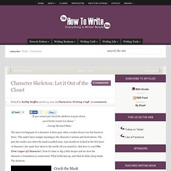 Character Skeleton: Let it Out of the Closet