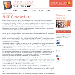 ENTP Characteristics