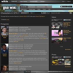 Characters in GTA V