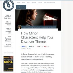 How Minor Characters Help You Discover Theme