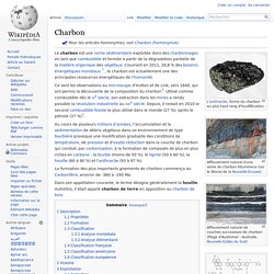 Charbon - Wikipédia-Namoroka