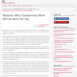 All You Need to Know About Chardonnay White Wine