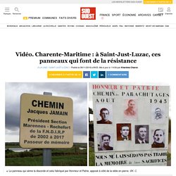 Vidéo. Charente-Maritime : à Saint-Just-Luzac, ces panneaux qui font de la résistance