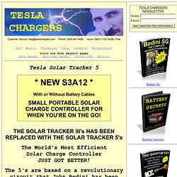 Tesla Solar Tracker V - Tesla Solar Tracker III has been replaced