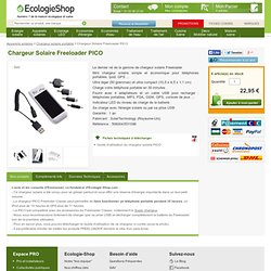 Chargeur Solaire Freeloader PICO Chargeur solaire portable