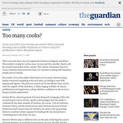 Too many charities? - The Guardian