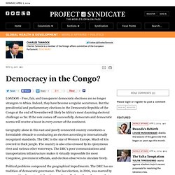 Democracy in the Congo? - Charles Tannock