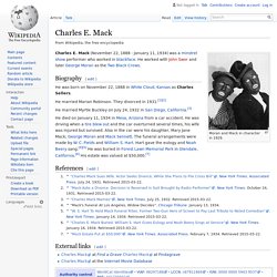 Charles E. Mack