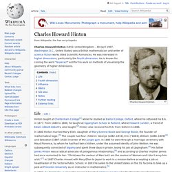 Charles Howard Hinton - Wikipedia