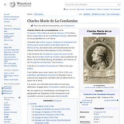 Charles Marie de La Condamine