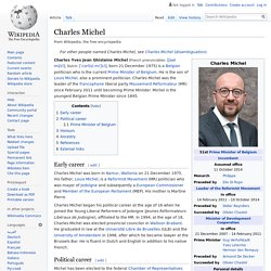 Charles Michel