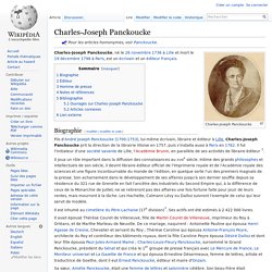 Charles-Joseph Panckoucke