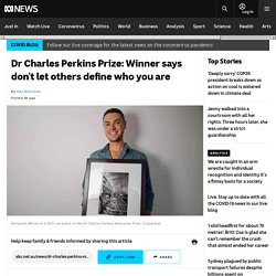 Dr Charles Perkins Prize: Winner says don't let others define who you are