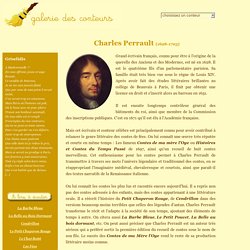 Charles Perrault - Sélection de contes + VERSIONS AUDIO