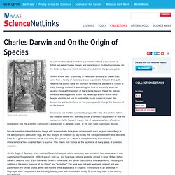 Charles Darwin and On the Origin of Species
