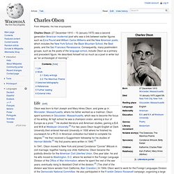 Charles Olson