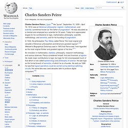 Charles Sanders Peirce