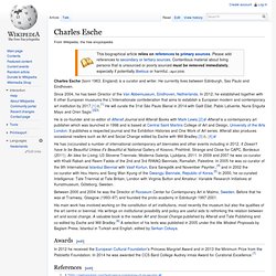 Charles Esche